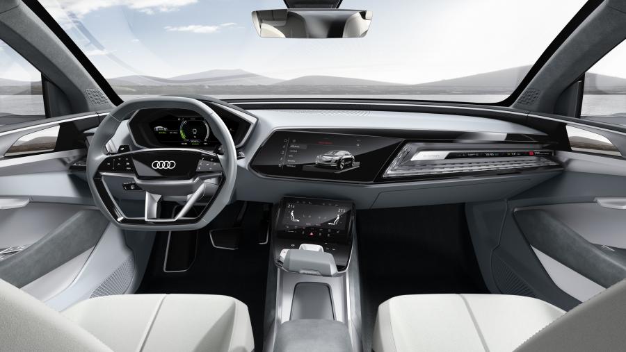 Торпедо Audi e-tron Sportback Concept 2017 года  (фото 23 из 35)